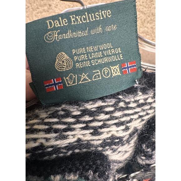 Dale of Norway Jubileum 2 Handknit 100% Wool Pullover Sweater NWOT Unisex Sz L - Picture 5 of 16